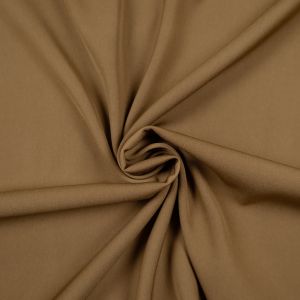 Kostüümikangas Elastane Twill / Hallikaspruun