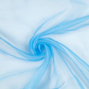 Organza Seersucker / Sinine