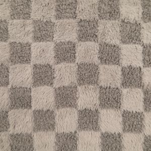 Madalakarvaline kunstkarusnahk Check Jacquard  sherpa / Hall