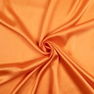 Siidine kunstsiid Satin Pucci / D10 Oranž