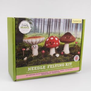 Viltimiskomplekt Simply Make / Toadstools Set