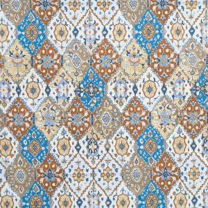 Puuvillane popliin Mosaic / Sinine