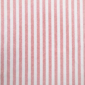 Triibuline puuvillane kangas / Punane