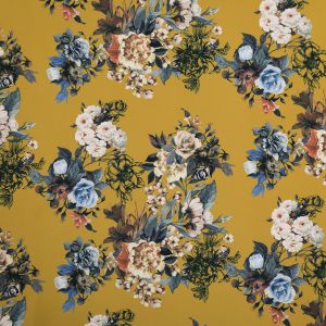 Krepine kunstsiid Crepon Cavalli / Sinep
