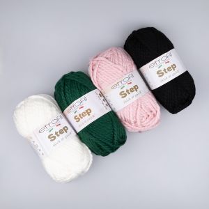 Lõng Etrofil Step 100 g / Erinevad toonid