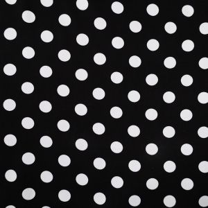 Kirju viskoos twill / 690 Black spot