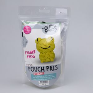 Amigurumi komplekt Pouch Pals / Frankie Frog