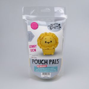 Amigurumi komplekt Pouch Pals / Lenny Lion