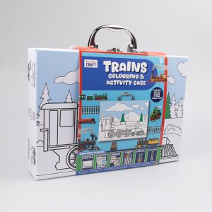 Laste tegevuskomplekt rongikohvris / Train Activity Case