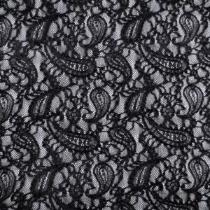 Kleidipits Paisley Velvet / Must
