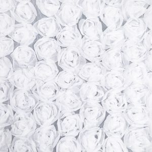 3D šifoonkangas Rose / Elevandiluu