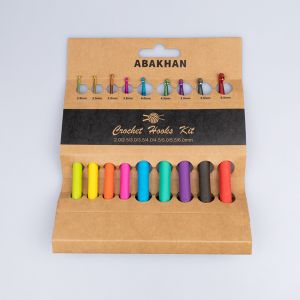 Abakhan heegelnõelte komplekt Soft Grip 2.0 - 6 mm