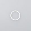 Metallist pesurõngas / 16 mm / 29213-101 valge