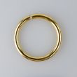 Metallrõngas 20 mm / kuld