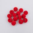 Sametpärlid 12 mm 14 tk/pk / Punane 162