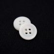 Lihtne nööp / 15 mm / Kreem