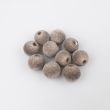 Sametpärlid 16 mm 10 tk/pk / hall 310