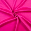 Ühevärviline kunstsiid Crepe Satin / Fuksia