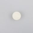 Kannaga nööp 13 mm / Valge