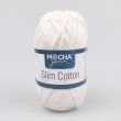 Puuvillane lõng Mocha Yarn Slim Cotton 50 g / 03 Milk