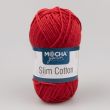 Puuvillane lõng Mocha Yarn Slim Cotton 50 g / 031 Red