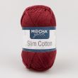 Puuvillane lõng Mocha Yarn Slim Cotton 50 g / 032 Burgundy