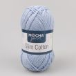Puuvillane lõng Mocha Yarn Slim Cotton 50 g / 17 L.Blue