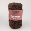 Makrameenöör Mocha Yarn Big Cotton 4 mm / 10 L.Brown
