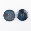 Lihtne nööp sädelevate täpikestega 23 mm / 7081 Tumesinine