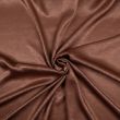 Ühevärviline kunstsiid Powder Touch satin / 19 Brown