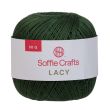 Heegelniit Soffie Crafts Lacy 50 g / kuuseroheline 12