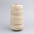 Kootud lame nöör PE 3mm, 200 m/rull / natural 103