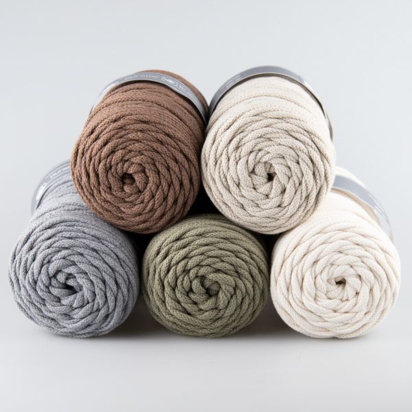 Durable Braided puuvillane nöör
