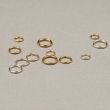 Соединительное кольцо / Золотистый 5 мм