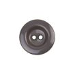 Большая круглая кнопка пуговица 30 мм / Серый
