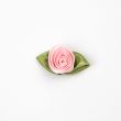 Роза из ленточек / 117 Pale pink