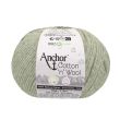 Пряжа Anchor Cotton ´n´ Wool 50 g / 00213 Jade