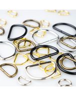 D-образное кольцо / Разные размеры / Разные тона