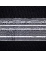 Шторная лента с петлями 50 мм / Укорочение 1:2