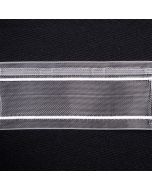 Шторная лента 50 мм / Укорочение 1:2 / С петлями