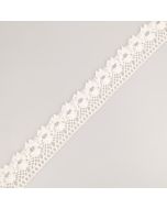 Льняное кружево / 35 mm / Натуральный