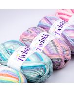 Пряжа James C. Brett Baby Twinkle Print DK 100 г / Разные тона