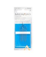 Ручные иглы Milward / Иглы для вышивальные Chenille / раз. 18-24 6 шт
