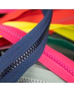 Тракторная молния 5 мм, открывается снизу 70 cм / Разные Тона