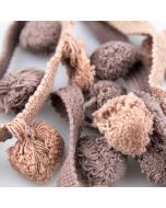 Мебельная тесьма  с кисточками / Разные Тона