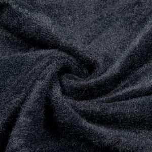 Шерстяная пальтовая ткань / Черный