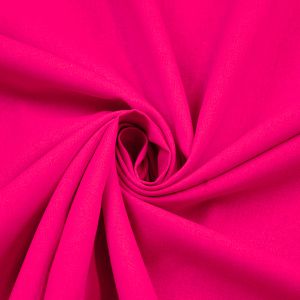 Ткань из смеси льна и хлопка / Розовый