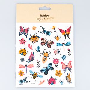 Наклейки / Бабочки и насекомые