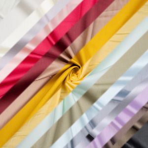 Сатиновая ткань для постельного белья / Разные тона