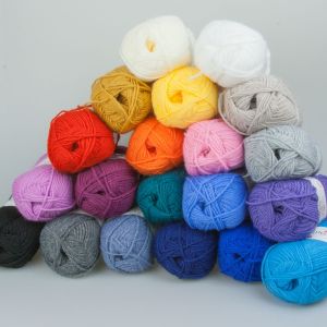 Пряжа Big Value DK 50 г / Разные тона